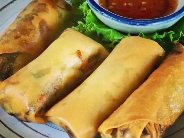 Pork & Prawn Spring Rolls Pork & Prawn Spring Rolls