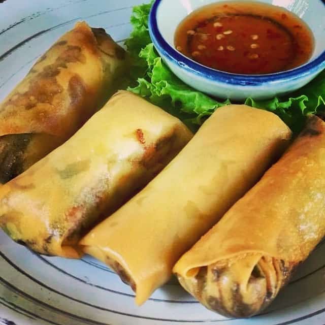 Pork & Prawn Spring Rolls