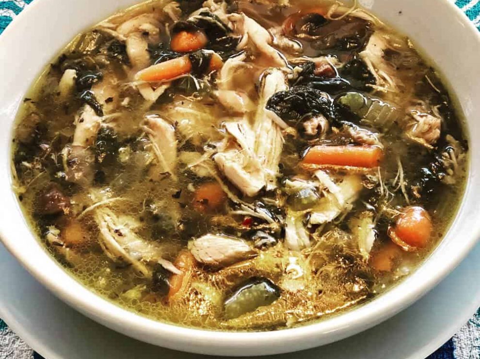 Hearty Rotisserie Chicken Soup