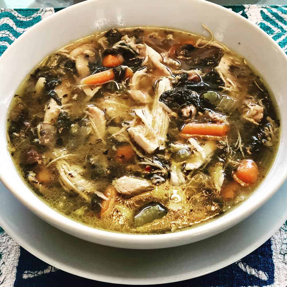 Hearty Rotisserie Chicken Soup