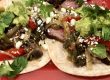Grilled Steak, Chicken & Portobello Fajita Tacos