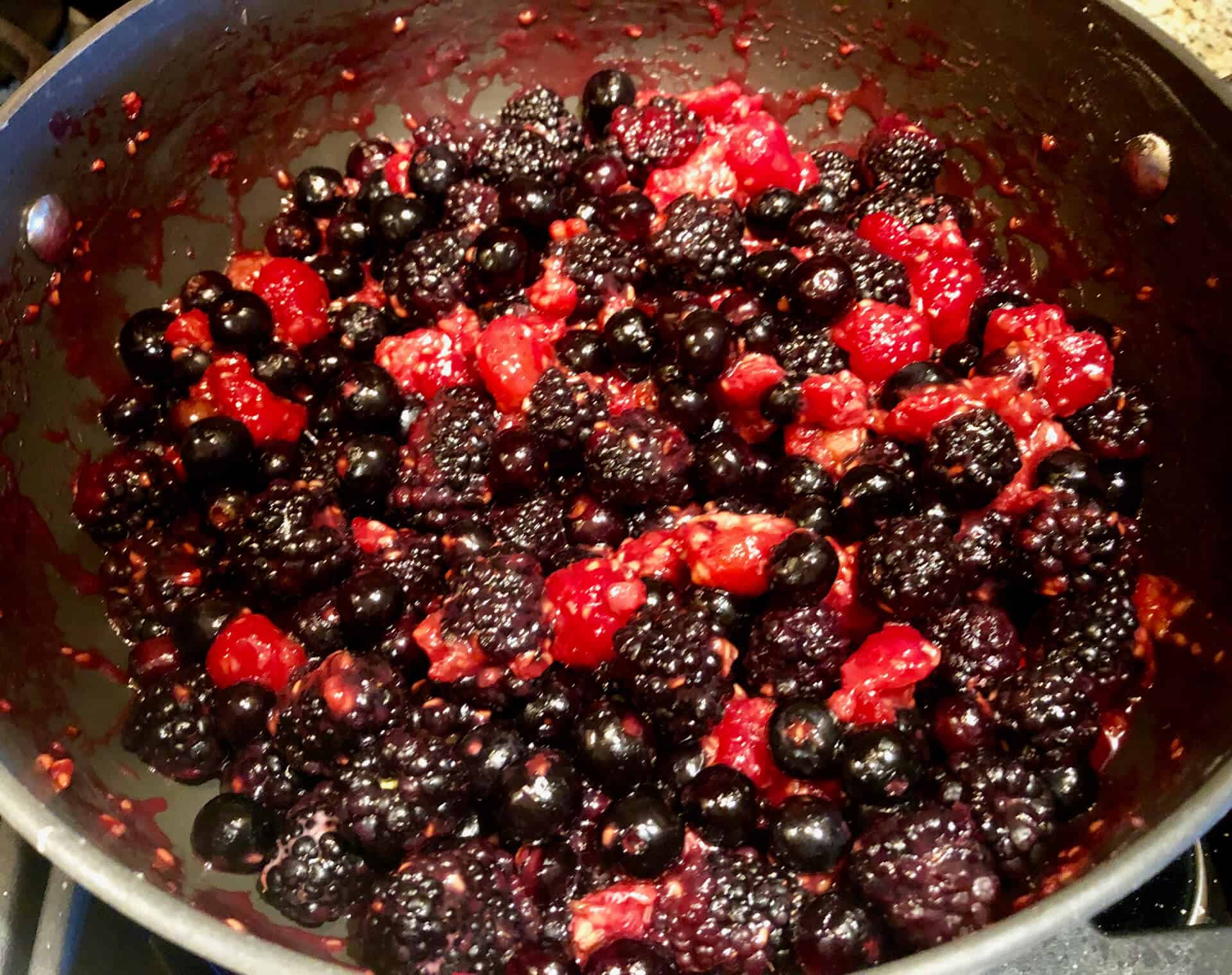 Mixed Berry Cobbler