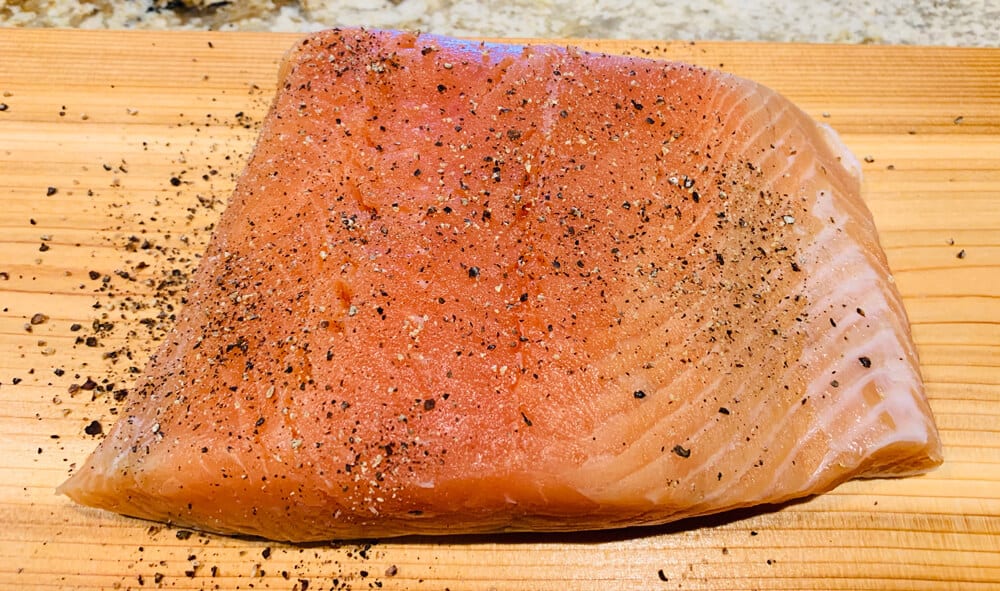 Cherry Ginger Glazed Alaskan King Salmon