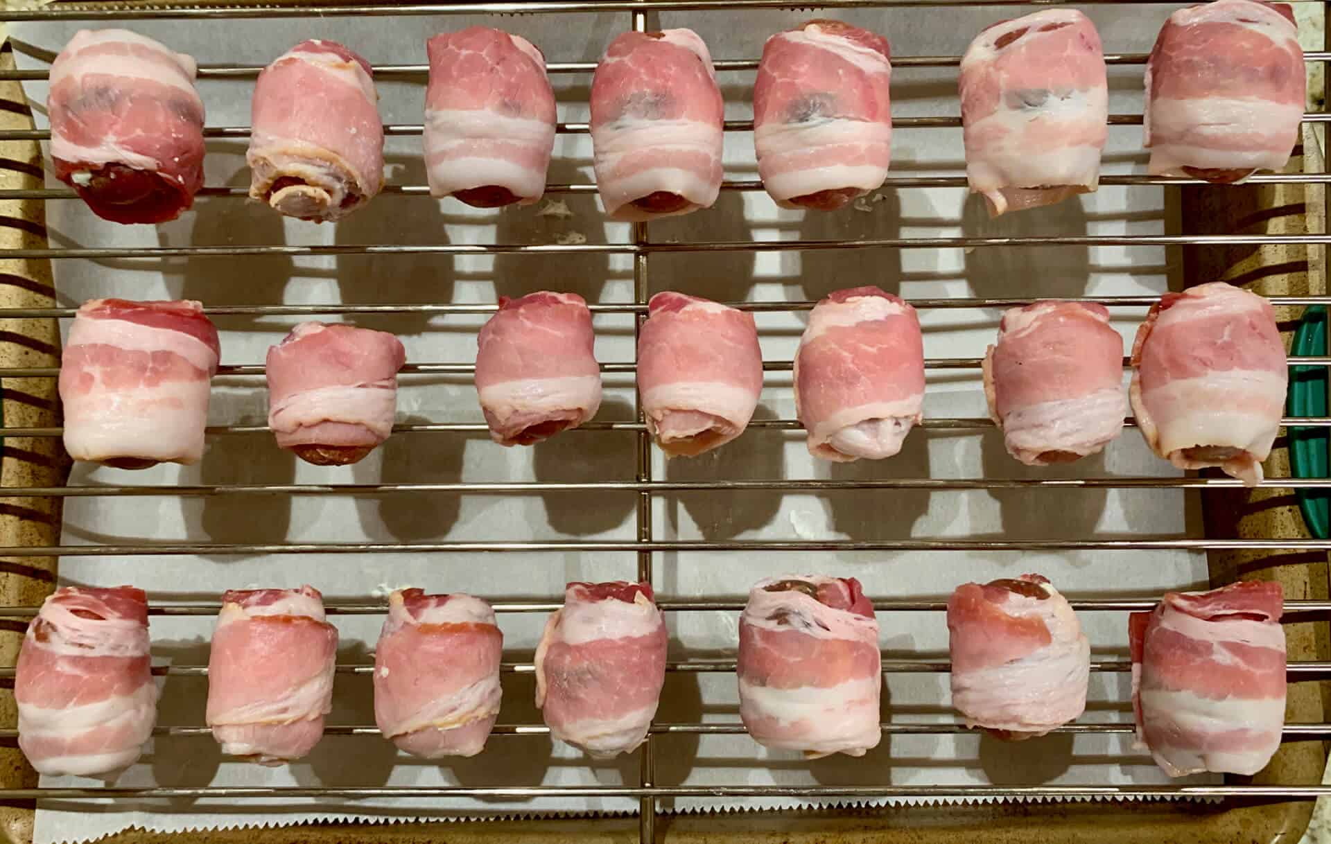 Bacon Wrapped Potato Poppers