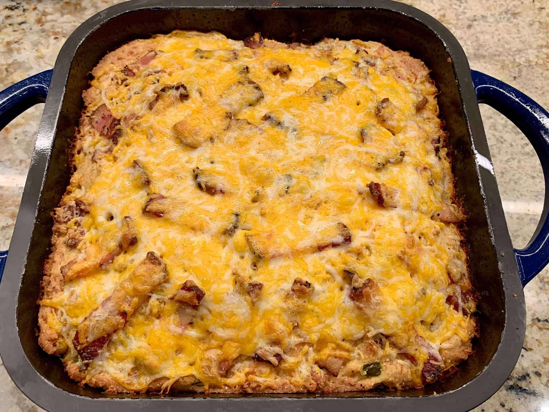 Bacon Cheddar Cornbread Recipe